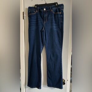 Seven7 Rocker Slim Boot Jeans in Deep Indigo